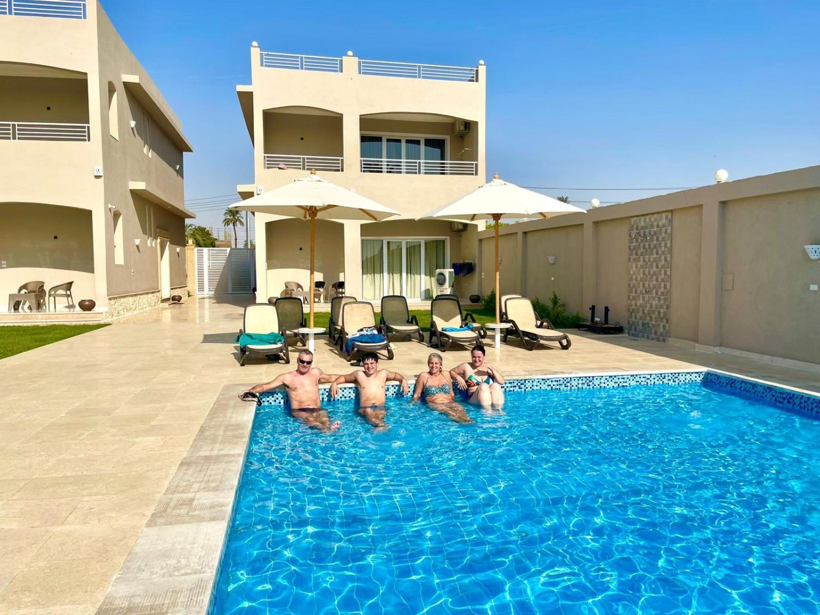 Royal Nile Villa - Pool View Apartment 1 Луксор Екстериор снимка