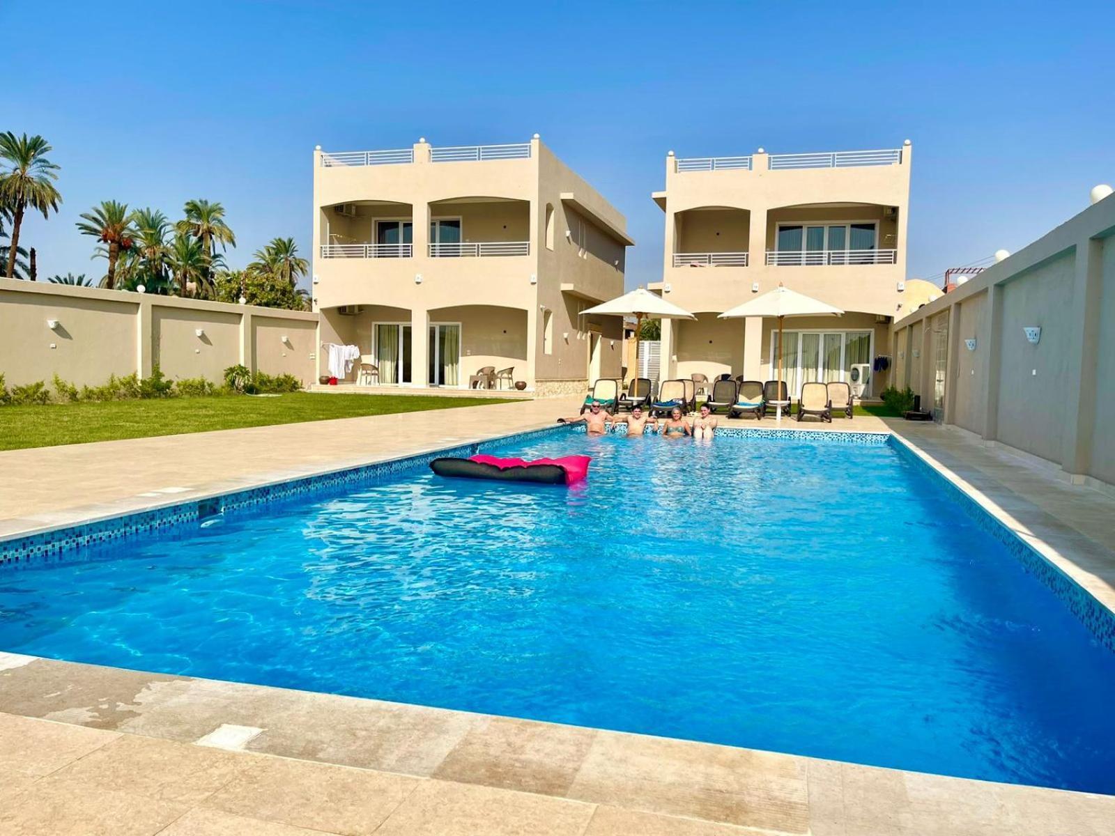 Royal Nile Villa - Pool View Apartment 1 Луксор Екстериор снимка